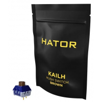Комплект HATOR Hotswap Switch Kailh Hush Brown (HTS-106)