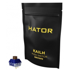 Комплект HATOR Hotswap Switch Kailh Hush Brown (HTS-106)