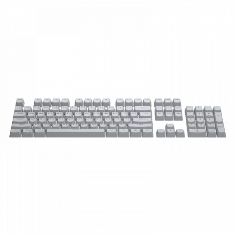 Набір кейкапів HATOR First Ukrainian PBT keycaps UKR/ENG/rU (HTS-137) Gray