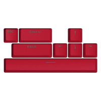 HATOR Racing Red PBT keycaps  - ESC/SPACE/ENTER/R.SHIFT/ARROWS (HTS-713)