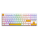 HATOR Sunny Yellow PBT keycaps - ESC/SPACE/ENTER/R.SHIFT/ARROWS (HTS-715)