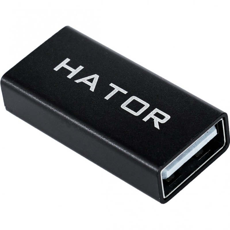 Перехідник універсальний USB-A 3.0 female to Type-C female (ACC-215) чорний