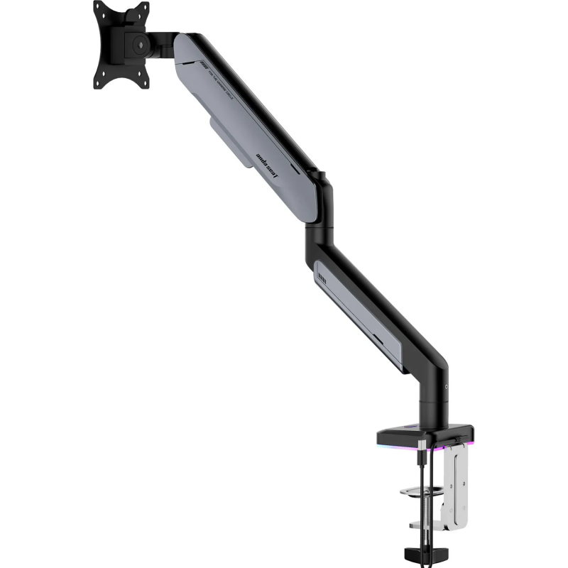 Настільне кріплення для монітора Anda Seat Stealth Pro II RGB 17’’-42’’ Titanium (AD-W-A9X-1S-BT)