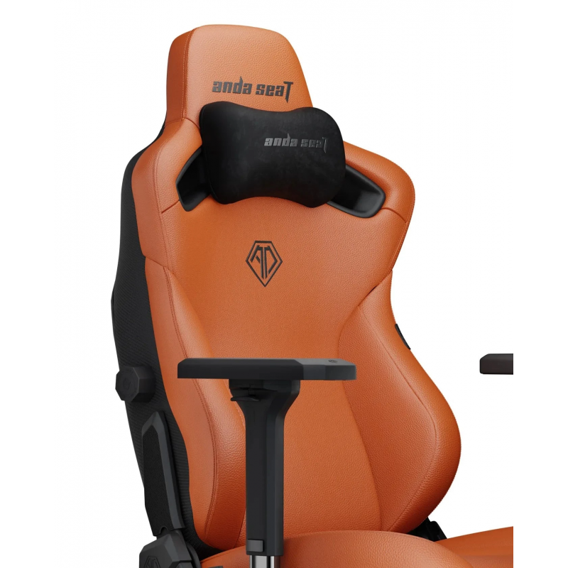 Крісло ігрове Anda Seat Kaiser 3 Orange Size L (AD12YDC-L-01-O-PV/C)