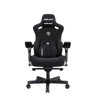 Кресло игровое Anda Seat Kaiser 3 Pro Fabric Black Size XL (AD12YDC-XL-01-B-CF-B02)