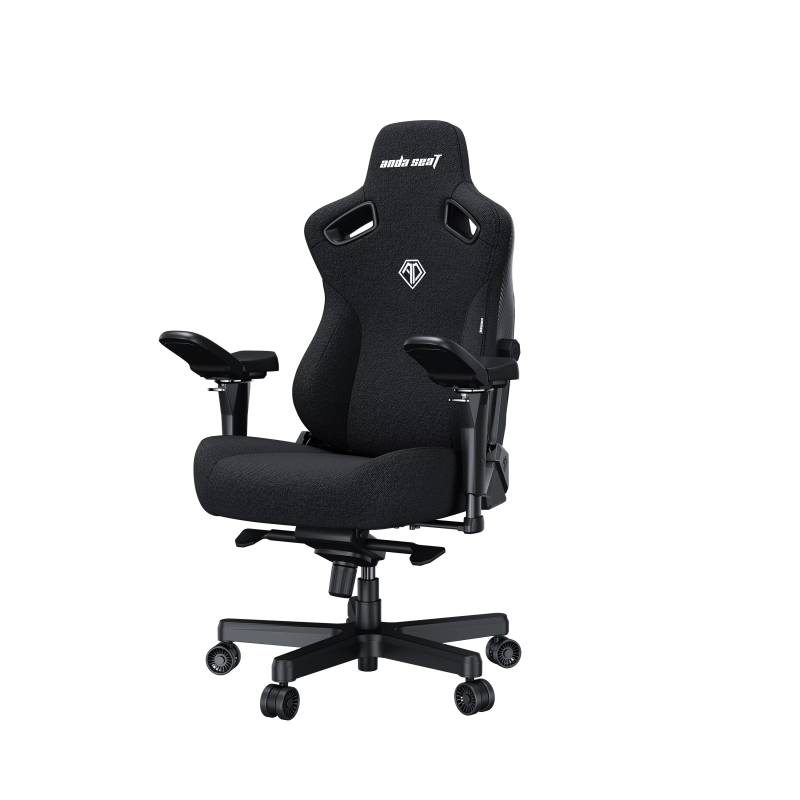 Крісло ігрове Anda Seat Kaiser 3 Pro Fabric Black Size XL (AD12YDC-XL-01-B-CF-B02)