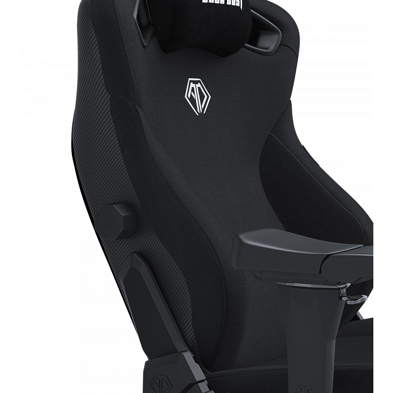 Крісло ігрове Anda Seat Kaiser 3 Pro Fabric Black Size XL (AD12YDC-XL-01-B-CF-B02)