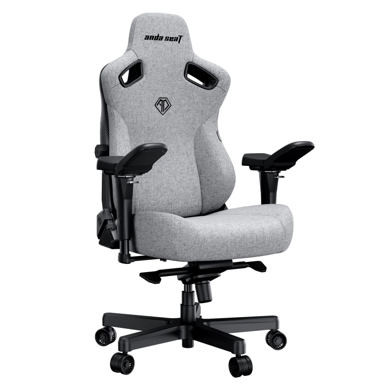 Крісло ігрове Anda Seat Kaiser 3 Pro Fabric Gray Size XL (AD12YDC-XL-01-G-PV/F-G02)