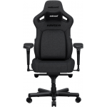 Кресло игровое Anda Seat Kaiser 4  Dark gray Fabric Size L (AD12YDDC-L-20-GB-CF)