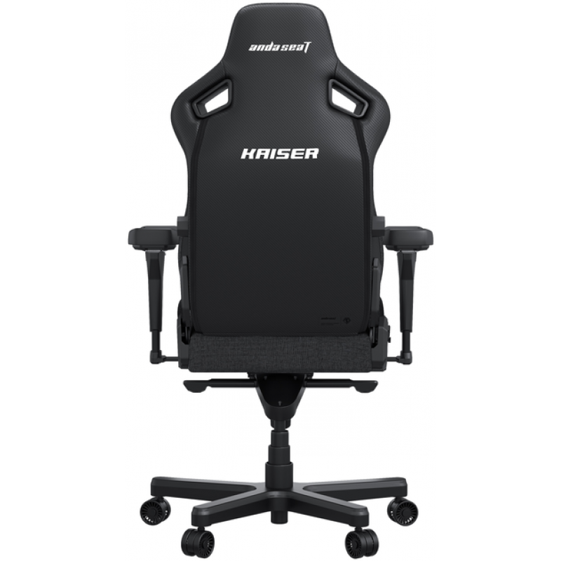 Кресло игровое Anda Seat Kaiser 4 Dark gray Fabric Size L (AD12YDDC-L-20-GB-CF)