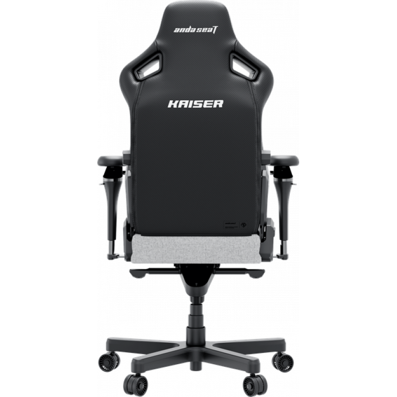 Кресло игровое Anda Seat Kaiser 4 V2 Ash Grey Fabric Size XL (AD12YDDC-XLL-20-G-CF-03)