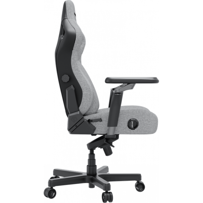 Кресло игровое Anda Seat Kaiser 4 V2 Ash Grey Fabric Size XL (AD12YDDC-XLL-20-G-CF-03)