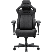 Кресло игровое Anda Seat Kaiser 4 V2 Size XL Dark Gray Fabric (AD12YDDC-XLL-20-GB-CF-03)