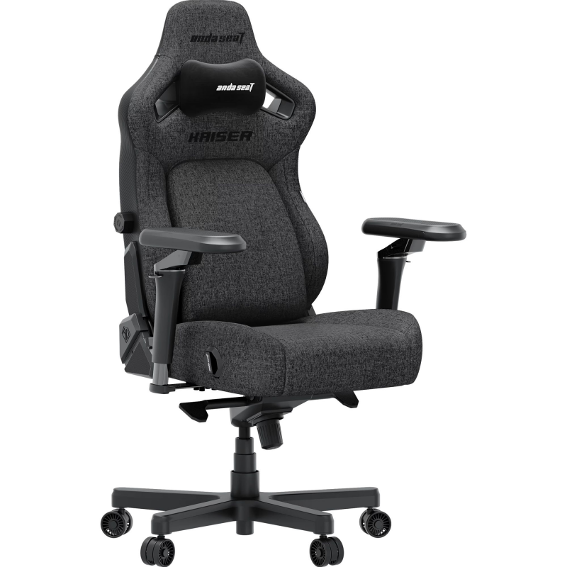 Крісло ігрове Anda Seat Kaiser 4 V2 Size XL Dark Gray Fabric (AD12YDDC-XLL-20-GB-CF-03)