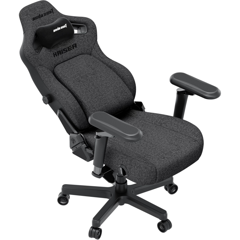 Крісло ігрове Anda Seat Kaiser 4 V2 Size XL Dark Gray Fabric (AD12YDDC-XLL-20-GB-CF-03)