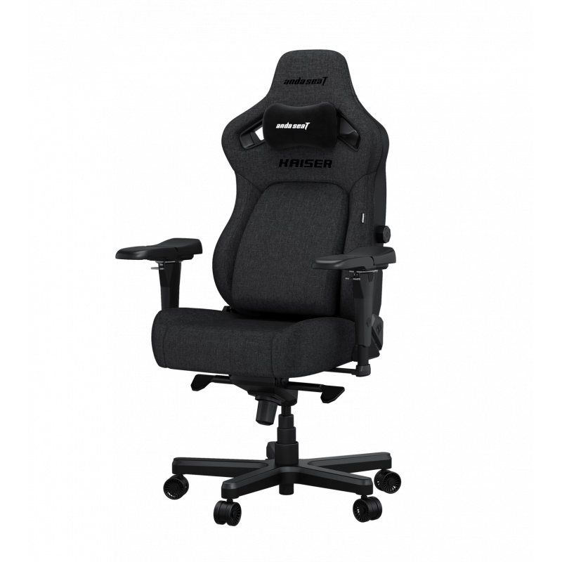 Крісло ігрове Anda Seat Kaiser 4 Dark Grey Fabric Size XL (AD12YDDC-XLL-20-GB-CF)