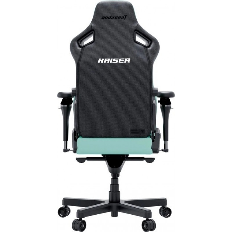 Кресло геймерское игровое Anda Seat Kaiser 4 V2 Size XL Green PVC (AD12YDDC-XLL-20-E-PV/C-03)