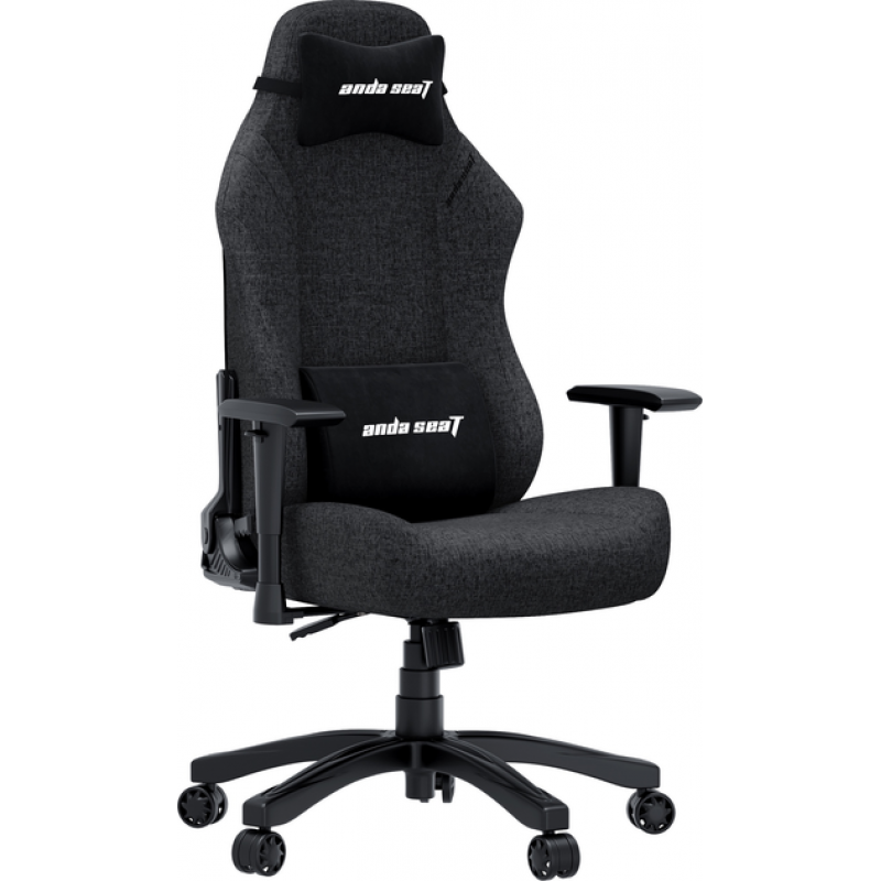 Кресло игровое Anda Seat Luna Dark Grey fabric Size L (AD18-44-GB-F)