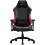 Кресло игровое Anda Seat Luna Color Size L Black/Red PVC (AD18-48-BR-PV)