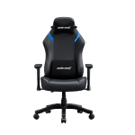 Кресло игровое Anda Seat Luna Color Size L Black/Blue PVC (AD18-48-BS-PV)