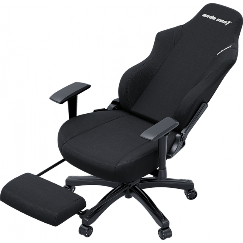 Кресло игровое Anda Seat Luna Pro Black Fabric Size L (AD18T-44-B-F)