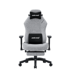 Кресло игровое Anda Seat Luna Pro Gray Fabric Size L (AD18T-44-G-F)