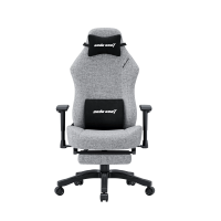 Крісло ігрове Anda Seat Luna Pro Gray Fabric Size L (AD18T-44-G-F)