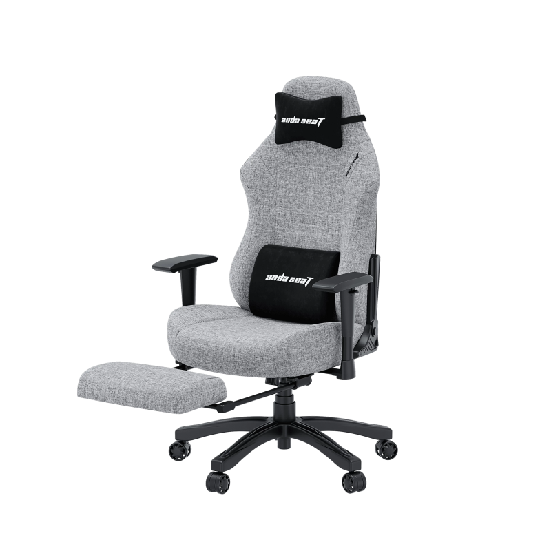 Крісло ігрове Anda Seat Luna Pro Gray Fabric Size L (AD18T-44-G-F)
