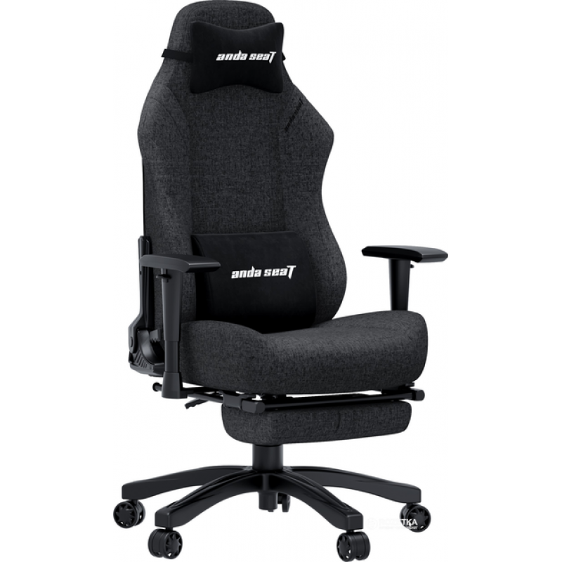 Крісло ігрове Anda Seat Luna Pro Dark Gray Fabric Size L (AD18T-44-GB-F)