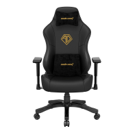 Кресло игровое Anda Seat Phantom 3 Black/Gold Size L (AD18Y-06-B-PV/C)