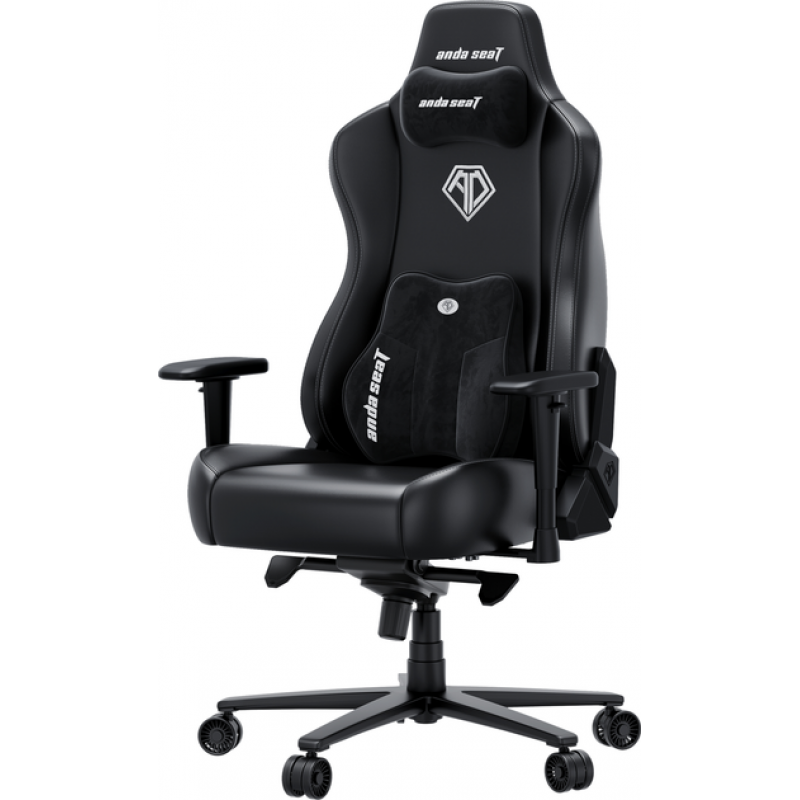 Крісло ігрове Anda Seat Novis Plus Black PVC Size XL (AD23YC-XL-01-B-PV-B04)