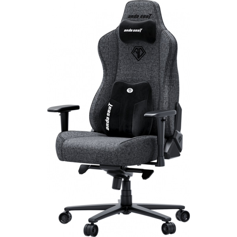 Крісло ігрове Anda Seat Novis Plus Fabric Dark Grey Size XL (AD23YC-XL-01-GB-F-G04)