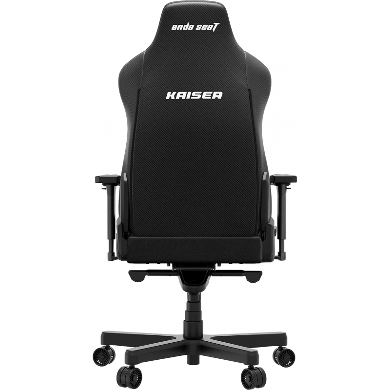 Кресло игровое Anda Seat Kaiser 3E XL Black Fabric (AD23YC-XL-09-B-CF-B01)