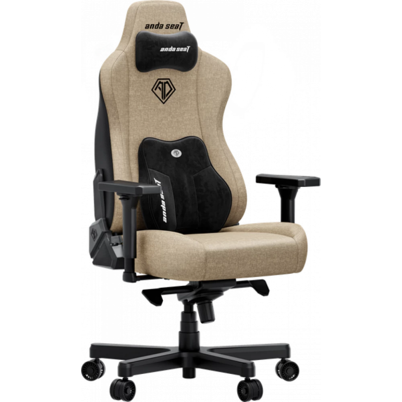 Кресло для геймеров Anda Seat Kaiser 3E XL Dark Beige Fabric (AD23YC-XL-09-H-CF-H01)