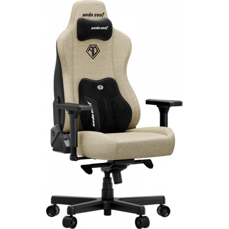 Кресло игровое Anda Seat Kaiser 3E XL Beige Fabric (AD23YC-XL-09-I-CF-I01)
