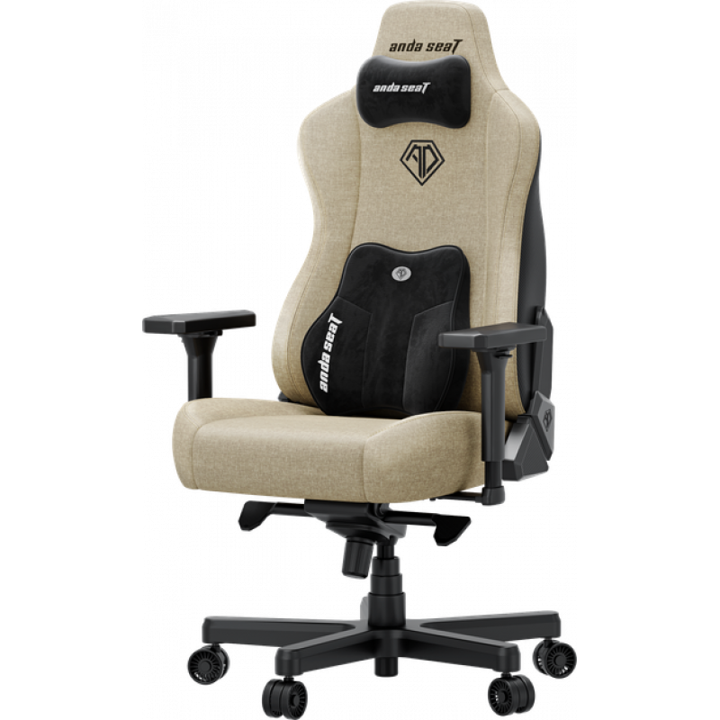 Кресло игровое Anda Seat Kaiser 3E XL Beige Fabric (AD23YC-XL-09-I-CF-I01)
