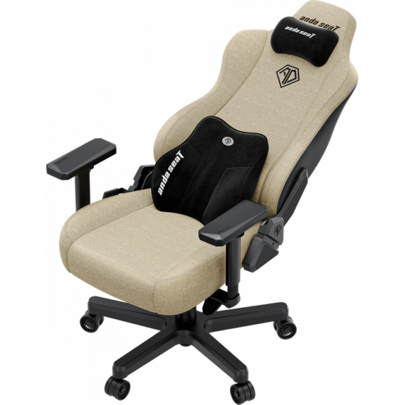 Кресло игровое Anda Seat Kaiser 3E XL Beige Fabric (AD23YC-XL-09-I-CF-I01)