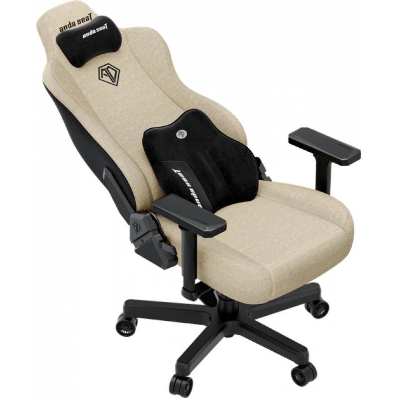 Кресло игровое Anda Seat Kaiser 3E XL Beige Fabric (AD23YC-XL-09-I-CF-I01)