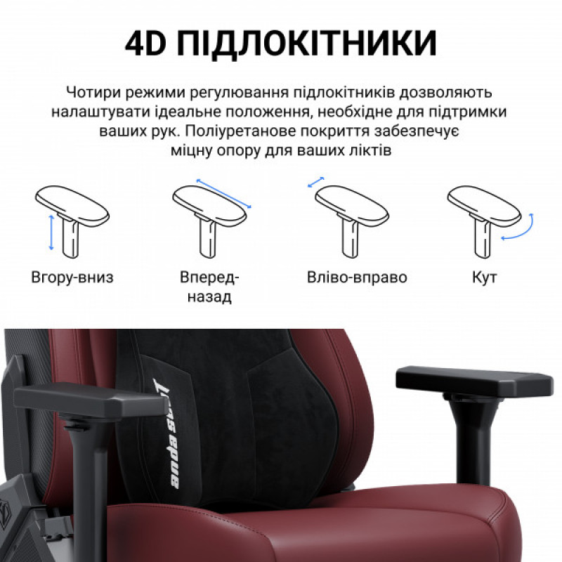 Кресло игровое Anda Seat Kaiser 3E XL Orange Fabric (AD23YC-XL-09-O-CF-O01)