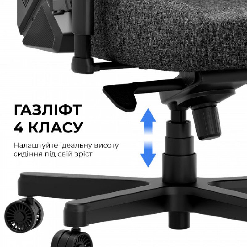 Кресло игровое Anda Seat Kaiser 3E XL Orange Fabric (AD23YC-XL-09-O-CF-O01)