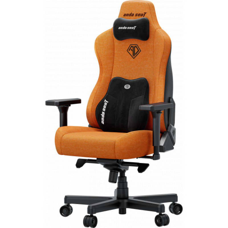 Кресло игровое Anda Seat Kaiser 3E XL Orange Fabric (AD23YC-XL-09-O-CF-O01)