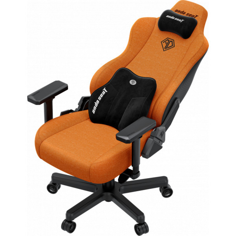 Кресло игровое Anda Seat Kaiser 3E XL Orange Fabric (AD23YC-XL-09-O-CF-O01)