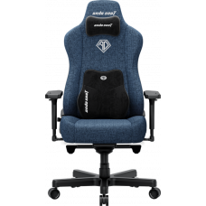 Крісло для геймерів Anda Seat Kaiser 3E XL Dark Blue Fabric (AD23YC-XL-09-S-CF-S01)