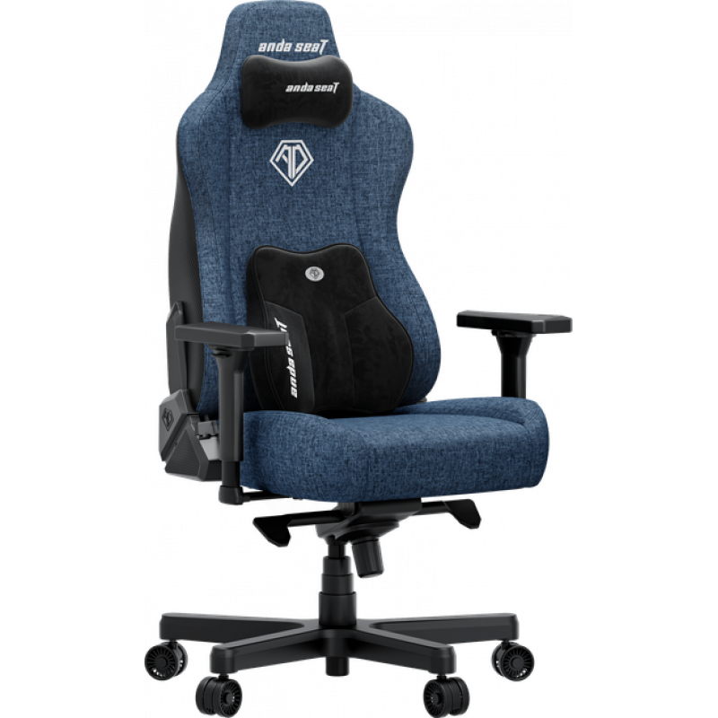 Кресло для геймеров Anda Seat Kaiser 3E XL Dark Blue Fabric (AD23YC-XL-09-S-CF-S01)