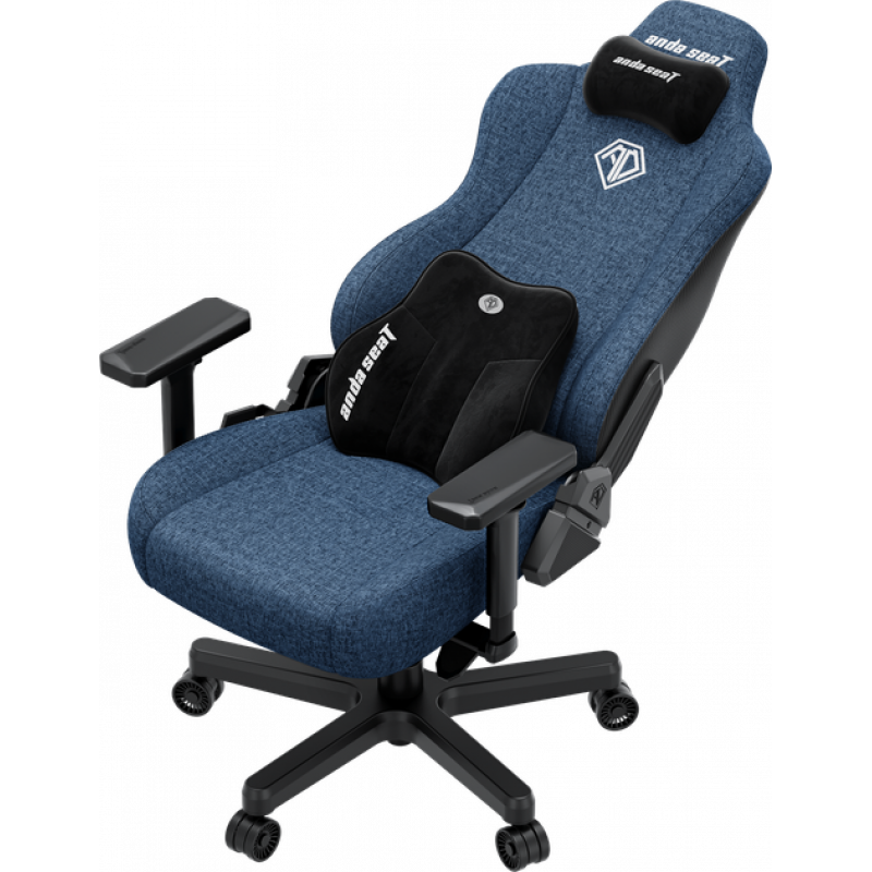 Кресло для геймеров Anda Seat Kaiser 3E XL Dark Blue Fabric (AD23YC-XL-09-S-CF-S01)