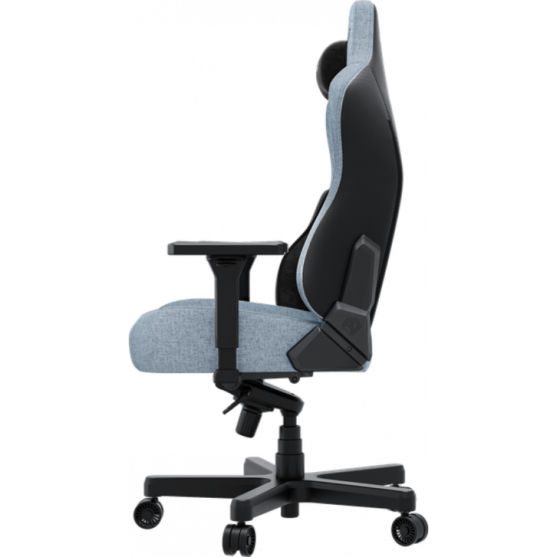 Кресло игровое Anda Seat Kaiser 3E XL Gray Blue Fabric (AD23YC-XL-09-T-CF-T01)
