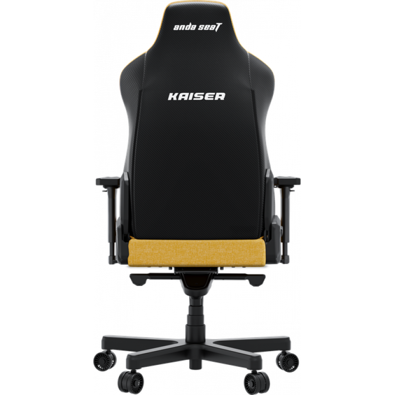 Крісло ігрове Anda Seat Kaiser 3E XL Bright Yellow Fabric (AD23YC-XL-09-Y-CF-Y01)