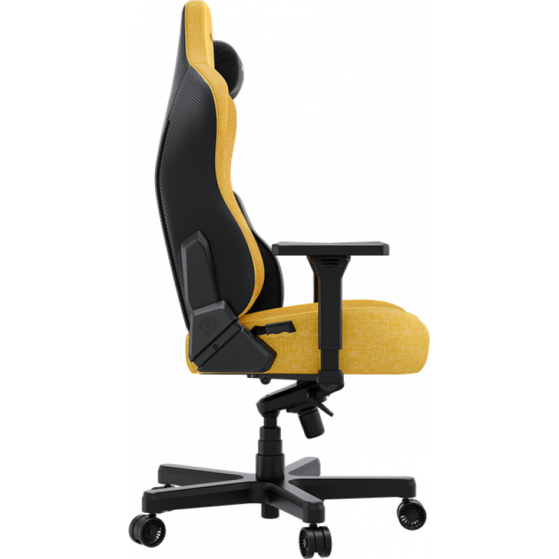 Крісло ігрове Anda Seat Kaiser 3E XL Bright Yellow Fabric (AD23YC-XL-09-Y-CF-Y01)