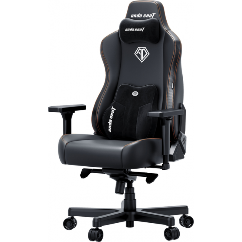 Крісло ігрове Anda Seat Kaiser 3E Black PVC Size XL (AD23YC-XL-08-B-PV/C-B01)