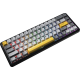 Проводная магнитная клавиатура Ajazz AK680 MAX Magnetic switches Black Gray Yellow (AK680-M-BGY-AW)